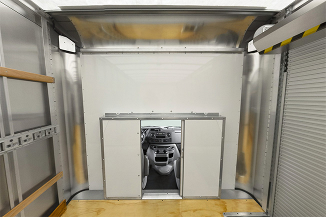 Dry Freight Entry-Level Parcel Van interactive tour