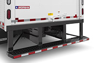 Full width drop step bumper