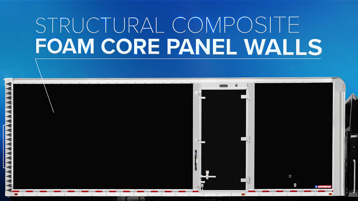 structural composite foam core panel walls
