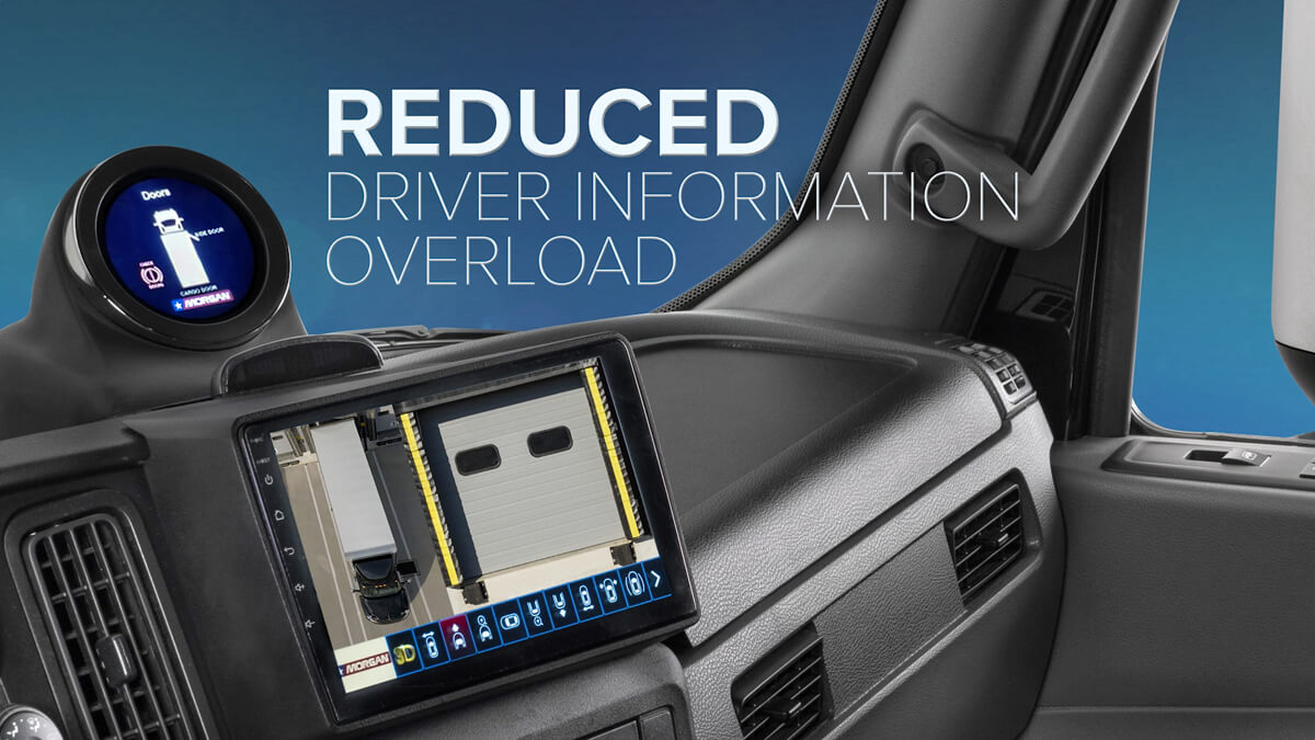 simplified cab to reduce driver info