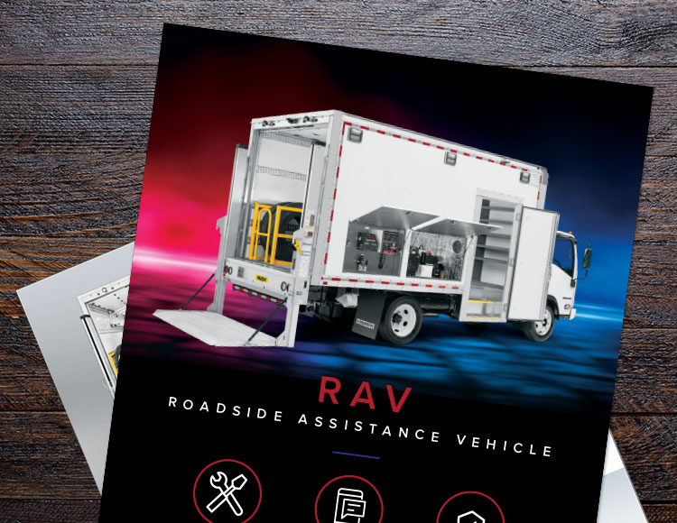 Roadside Assistance Vehicle brochure cover