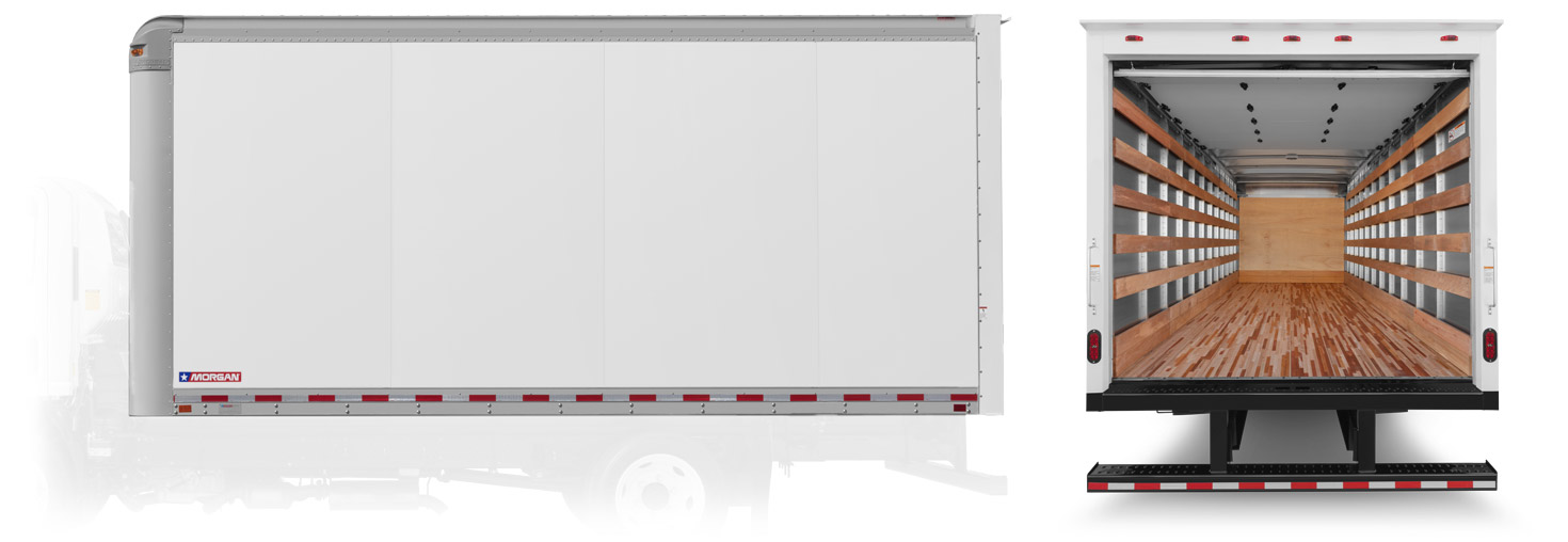 Morgan Dry Freight Smooth Wall Aluminum wall construction