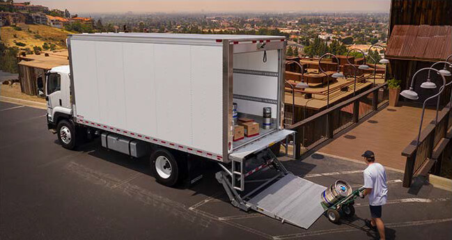 Refrigerated Cold Star Food Service Distribution Truck